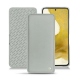 Samsung Galaxy S22 leather case - Gris ( Nappa - Pantone W428C ) 