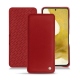 Lederschutzhülle Samsung Galaxy S22 - Rouge ( Nappa - Pantone 199C ) 