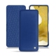 Samsung Galaxy S22 leather case - Bleu océan ( Nappa - Pantone 293C ) 