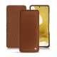 Housse cuir Samsung Galaxy S22 - Marron ( Nappa - Pantone 1615C ) 