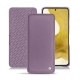 Samsung Galaxy S22 leather case - Lilas ( Nappa - Pantone 2645U ) 