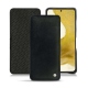 硬质真皮保护套 Samsung Galaxy S22 - Dark vintage ( Roughtcut - Black#5256 ) 