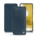 Funda de piel Samsung Galaxy S22 - Jean vintage ( Roughtcut - Pantone 285U  ) 