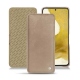 Housse cuir Samsung Galaxy S22 - Taupe vintage ( Pantone 7530C ) 