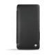 Sony Xperia Z3  leather case - Ebène ( Sleek P C12 - Black ) 