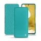 硬质真皮保护套 Samsung Galaxy S22 - Bleu fluo
