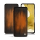 Housse cuir Samsung Galaxy S22 - Marron Patine