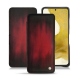 Housse cuir Samsung Galaxy S22 - Rouge Patine