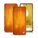 Capa em pele Samsung Galaxy S22 - Orange Patine