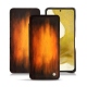硬质真皮保护套 Samsung Galaxy S22 - Fauve Patine
