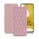 硬质真皮保护套 Samsung Galaxy S22 - Rose - Couture ( Nappa - Pantone 2365C ) 