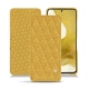 Custodia in pelle Samsung Galaxy S22 - Mimosa - Couture ( Pantone 141C ) 