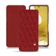 Funda de piel Samsung Galaxy S22 - Tomate - Couture ( Pantone 187C ) 