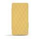 Custodia in pelle Sony Xperia Z3  - Mimosa - Couture ( Pantone 141C ) 