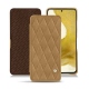 Capa em pele Samsung Galaxy S22 - Sable vintage - Couture