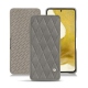 Lederschutzhülle Samsung Galaxy S22 - Acier vintage - Couture
