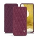 Lederschutzhülle Samsung Galaxy S22 - Prune vintage - Couture