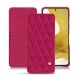 Funda de piel Samsung Galaxy S22 - Rose fluo - Couture