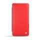 Custodia in pelle Sony Xperia Z3  - Tomate ( Pantone 187C ) 