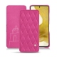 Samsung Galaxy S22 leather case - Rose BB - Couture
