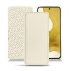 Lederschutzhülle Samsung Galaxy S22 - Blanc PU