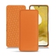 硬质真皮保护套 Samsung Galaxy S22 - Orange PU