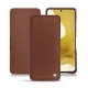 Funda de piel Samsung Galaxy S22 - Marron délicat