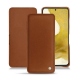 Samsung Galaxy S22 leather case - Marron Veggie