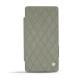 Custodia in pelle Sony Xperia Z3  - Acier vintage - Couture