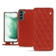 Funda de piel Samsung Galaxy S22+