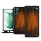 Funda de piel Samsung Galaxy S22+