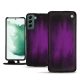 Funda de piel Samsung Galaxy S22+