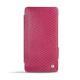 レザーケース Sony Xperia Z3  - Serpent ciclamino