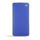 Lederschutzhülle Sony Xperia Z3 Compact  - Bleu océan ( Nappa - Pantone 293C ) 