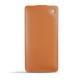 Capa em pele Sony Xperia Z3 Compact  - Marron ( Nappa - Pantone 1615C ) 