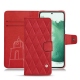 Funda de piel Samsung Galaxy S22+