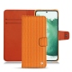 Funda de piel Samsung Galaxy S22+