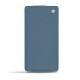 Funda de piel Sony Xperia Z3 Compact  - Indigo ( Pantone 303U ) 