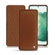 Custodia in pelle Samsung Galaxy S22+ - Marron ( Nappa - Pantone 1615C ) 