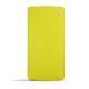 Capa em pele Sony Xperia Z3 Compact  - Jaune fluo