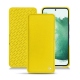 Housse cuir Samsung Galaxy S22+ - Jaune fluo