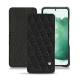 Custodia in pelle Samsung Galaxy S22+ - Ebène - Couture ( Sleek P C12 - Black ) 