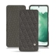 Custodia in pelle Samsung Galaxy S22+ - Anthracite - Couture ( Pantone 424C ) 
