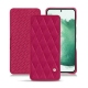 가죽 커버 Samsung Galaxy S22+ - Rose fluo - Couture