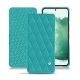 Custodia in pelle Samsung Galaxy S22+ - Bleu fluo - Couture