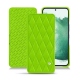 Lederschutzhülle Samsung Galaxy S22+ - Vert fluo - Couture