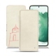 Custodia in pelle Samsung Galaxy S22+ - Blanc escumo