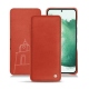 Housse cuir Samsung Galaxy S22+ - Arange clouquié