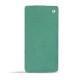 Capa em pele Sony Xperia Z3 Compact  - Menthe vintage ( Pantone 562C ) 
