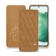 Custodia in pelle Samsung Galaxy S22+ - Castan esparciate - Couture